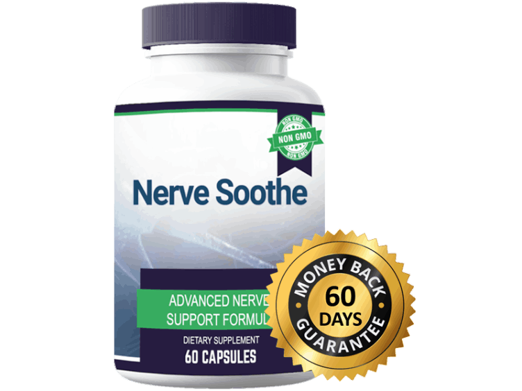 Nerve Soothe 60 day money back guarantee seal